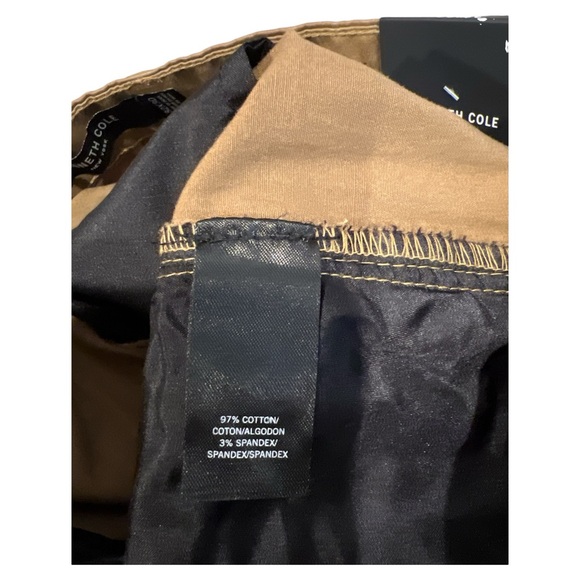 Kenneth Cole Men's Cargo Pants in Techni Cole Tobacco Color, Flat Front NWT - Picture 7 of 13